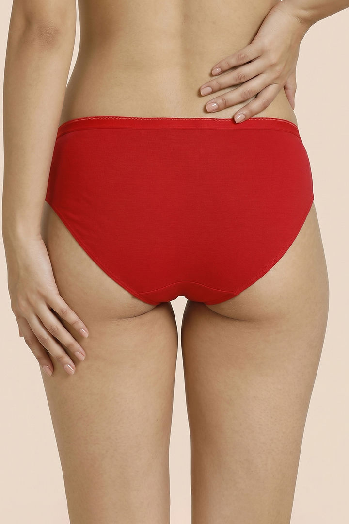Zivame Anti-Microbial Low Rise Full Coverage Hipster Panty (Pack of 3) - Multicolor — image 4